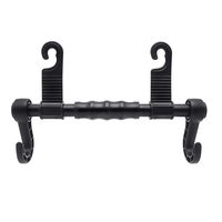 fflowo Universal Car Vehicle Back Seat Headrest Hook Hanger Storage for Purse Grocery Bag Cloth Coat Heavy Duty Purse Hooks