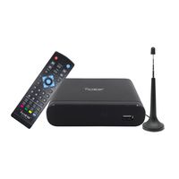 IVIEW-3200STB-A, Digital Converter Box with Recording and Media Player, Analog to Digital, Support QAM Tuner, PSIP, Channel 3/4, HDMI, USB, Antenna Included