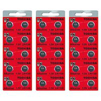Toshiba LR1130 189 Battery 1.5V Alkaline (30 Batteries)