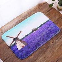 LLQUS Bedroom Rugs Living Room Absorbent Carpet mat Non Slip Flannel Printed Indoor Outdoor Floor mat