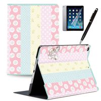 LJX iPad 7th Generation 10.2" 2019 Case Snoopy Cute Cartoon Cover PU Leather Stand Protection Smart Auto Sleep/Wake Shell Compatible for Apple iPad 10.2 inch 2019#L