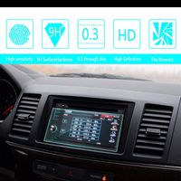 8X-SPEED for Mitsubishi Lancer-ex 8-Inch 175x97mm Car Navigation Screen Protector HD Clarity 9H Tempered Glass Anti-Scratch, in-Dash Media Touch Screen GPS Display Protective Film
