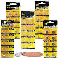 51pc Essential Batteries Kit L626 L621 L1142 L754 L521 & Watch Opener