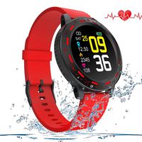 Bcamelys S18, Smart Watch, Fitness Tracker IP68 Waterproof Health Exercise Smartwatch with Heart Rate Monitor Sleep Tracker for iOS Phone