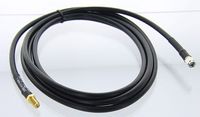 MPD Digital LMR-240 CNT-240 RP-SMA Male to RPSMA Female Connectors to Extend Wireless Router Internet Antennas, 5 feet - with Polyolefin Cross-Linked Strain Relief