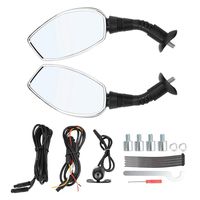 Acouto Motorcycle Recording Camera1080P Dual Lens LCD Display 3-inch Motorcycle Driving DVR Recorder Electric/Bicycle DVR