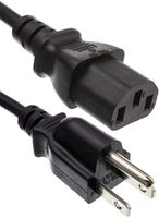 iMBAPrice - 6 Feet Universal AC Power Cord Cable Plug for Tv LCD Led Monitor Screen