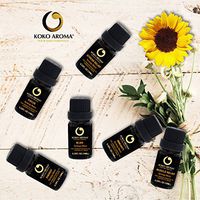 Top 6 Best Essential Oil Blends, Therapeutic Grade Aromatherapy Oils, Stress Relief, Bliss, Energy, Immunity, Focus, Muscle Relief Gift Set by KOKO AROMA (Gift Set - BLENDS6*10ML)