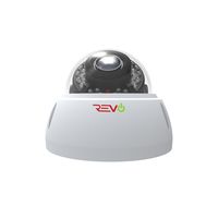 Revo America AeroHD 1080p Vandal Dome Camera IR Fixed Lens (3.6mm) - 100' Night Vision, Auto WDR, 30 IR LEDs, IR Anti Reflection Glass, Indoor/Outdoor, 60' BNC Cable Included, White