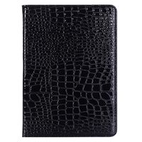 Jennyfly iPad Pro 10.5 Kids Case, Lightweight Premium PU Leather Folio Hand Free Stand Case Screen Protector Cover with Card Slot for iPad Pro 10.5 inch - Black