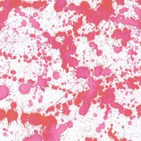 Caspari Splatterware Pink Cocktail Napkins Set of 40 Boxed