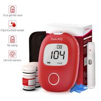 Blood Sugar Tester,Diabetes Test Blood Glucose Monitoring Kit Test Strips x 50 Included Pain Free Lancing Device,mg/dL