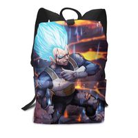 Super Saiyan Vegeta Casual Backpack Daypack Laptop Bag School Bag BookBag