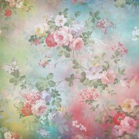 AOFOTO 5x5ft Sweet Graceful Flowers Photography Studio Backdrops Photo Shoot Background Vintage Decor Wallpaper Video Props Girl Kid Baby Newborn Infant Children Artistic Portrait
