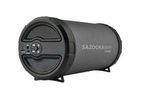 SAMVIX SAZOOKA Portable Bluetooth Speaker Indoor/Outdoor 2.1 Hi-Fi Extra BASS Cylinder Loud BT Speaker (Sazooka Mini)