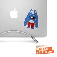 Tooth Fairy - 4" tall printed decal - For MacBook, Car, Laptop, and more!