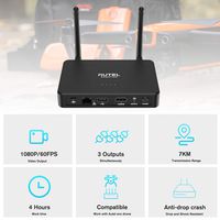 Autel Robotics Live Deck, EVO Drone Accessory-Transmitting 1080P Video Feed via HDMI, Ethernet, USB Port, 4 Hours Continuous Work with 5000mAH Battery, Portable, Support Power Bank Charging