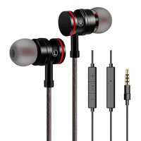 Earphones, in Ear Headphones, Earbuds with Microphone and Volume Control, Wired Headphones Stereo Sound for Samsung Smartphones and Tablets 3.5mm Audio Plug