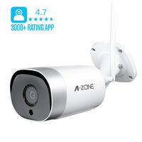 A-Zone LifyShield V1 Wi-Fi Outdoor Security Camera, 1080P, IP66, w/App