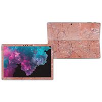 MightySkins Skin Compatible with Microsoft Surface Pro 6 Tablet - Pink Marble | Protective, Durable, and Unique Vinyl Decal wrap Cover | Easy to Apply, Remove, and Change Styles | Made in The USA