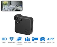 DENT 1080P Wireless Hidden Spy Camera - WiFi, Live Remote View, Automatic Night Vision, Motion Detection, Loop Recording, Surveillance Security Nanny Pet Body Cam, Includes 32 gb Card