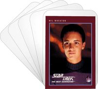 (100) Vertical Trading Card Divider Cards - White - Heavy Duty 30 Mil- 2-11/16" x 3-13/16" - TCNS38WH30