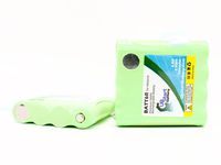 2 Pack - Replacement for Midland LXT500 Battery - Compatible with Midland BATT-6R Two-Way Radio Battery (700mAh 4.8V NI-MH)