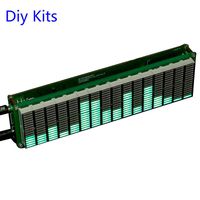 AIYIMA 16 Level LED Music Audio Spectrum Indicator Amplifier Board Green Color Speed Adjustable with AGC Mode DIY Kits