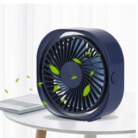 ZSMJ Small Personal USB Desk Fan,3 Speeds Portable Desktop Table Cooling Fan Powered by USB,Strong Wind,Quiet Operation,for Home Office Car Outdoor Travel