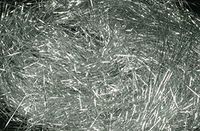 Metallic Iridescent Shred (2 Packs) 0.25MM (.75 OZ Each) Tinsel Angel Hair Gift Box/Basket Filler (1.5 OZ Total) (Metallic Silver)