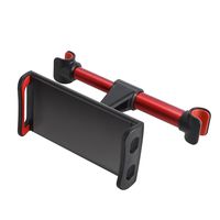 Car Headrest Mount for Tablet Holder Bracket for iPad Pro 9.7, 10.5, Air mini 2 3 4,E-reader, Amazon Kindle Fire,Cell Phone and Tablets (Red)