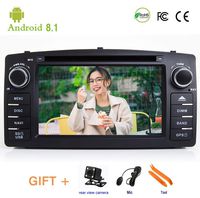 Car DVD Player for Toyota Corolla E120 BYD F3 GPS Stereo Audio Navigation,Android 9.0,Double DIN Bluetooth Multimedia Player Radio Stereo auto