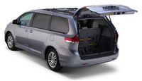 Auto Ventshade 34015 Rear Bumper Protector, OE Style for 2011-2018 Toyota Sienna