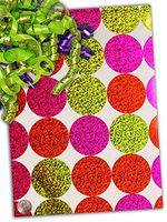 30" X 15' Dazzling Dots Gift Wrap