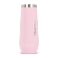 Corkcicle 7oz Stemless Flute - Sip Champagne in Style - Rose Quartz