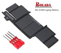 A1582 New Laptop Battery Replacement for 2015 MacBook Pro 13" Retina A1502, ME864 ME865 MF839 MF840 MF841;MacBook A1493(Late 2013, Mid 2014 Version)