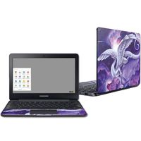Mightyskins Skin Compatible with Samsung Chromebook 3 11.6" - Storm Dancer | Protective, Durable, and Unique Vinyl Decal Wrap Cover | Easy to Apply, Remove, and Change Styles | Made in The USA