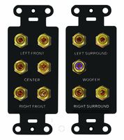 Legrand - On-Q F9004BK 5.1 Home Theater Connection Kit, Black