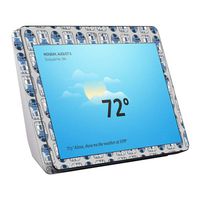 MightySkins Skin Compatible with Amazon Echo Show (2nd Gen) - Galaxy Bots | Protective, Durable, and Unique Vinyl Decal wrap Cover | Easy to Apply, Remove, and Change Styles | Made in The USA