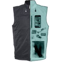 AyeGear V26 Vest with 26 Pockets, Dual Pockets for iPad or Tablets, Black XXXL