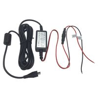 Arpenkin Dash Cam Micro USB Wiring Kit HardWire Kit 12V to 5V Power Adapter Cord Cable for Dash cam Mini 0801S 0805 0805P 0807 Z3 Or Other Micro-USB Port DVR Car Recorder Black Box