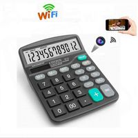 Calculator WiFi Camera, HD Hidden Camera Wireless Spy Camera, Video Recorder Support Motion Detection