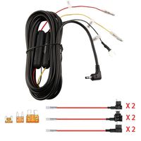 13ft Hardwire Kit Cable for THINKWARE Dash Cams Parking Mode,Impact and Motion Detection,Alternative Power Supply from Fuse Box,Gift 6 Fuse Tap Cable