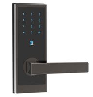 TurboLock TL-100 Bluetooth Smart Lock with in-App Monitoring, Sending and Managing Unlimited eKeys; Weather Sealed, Keyless, Includes Mini Keycards (Mirrored Bronze Patina)