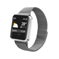 Samsung S9 Smartwatch Women,US taStone Sport Smart Wrist Heart Rate monitor Fitness Activity Tracker Accurate Bluetooth Band for iPhone X/XS,Galaxy S8/S9/S10,All Android Smart Phones,Silver