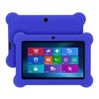 Case for 7 Inch Android Tablet Q88 - Silicone Gel Protective Back Case Cover [On Sale ] (Blue)