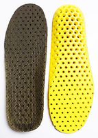 Insoles for Women Men Unisex Soft Breathable EVA Shoe Insoles for Adult Sport Insoles Memory Foam Insoles Shock Absorbent Orthotic Comfort Insoles (Black, Women US 5.5-8)