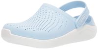 Crocs  LiteRide Clog Shoe, mineral Blue/White, 6 US Women / 4 US Men M US