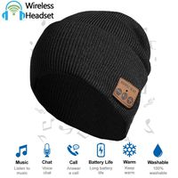 Bluetooth Beanie Hat with Headphones V5.0 Unique Christmas Tech Gifts for Teens/Boys/Girls/Men/Husband/Boyfriend/Him/Young Women/Mom, Outdoor Sport Unisex Knit Beanie with Stereo Speakers & Mic