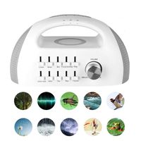 DONGBALA Sleep Sound Machiner, White Noise Machine Bluetooth Speaker 10 Fidelity Non-Looping Sounds Portable Sleep Aid Therapy Home Office Travel Sleep for Baby Child Adult